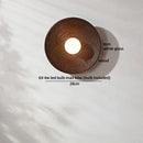 Axyaa Modern Nordic Wooden LED Wall Lamp Glass White Stair Light for Living Room