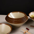 Axyaa Melamine Ramen Bowl - Large Capacity Soup Noodle Bowl