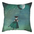 Axyaa European Style Cotton Linen Cushion Cover 45x45cm