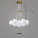 Axyaa Nordic Cream Moonlight Pendant Lamp for Living Room, Bedroom, Children's Room, Dining Room
