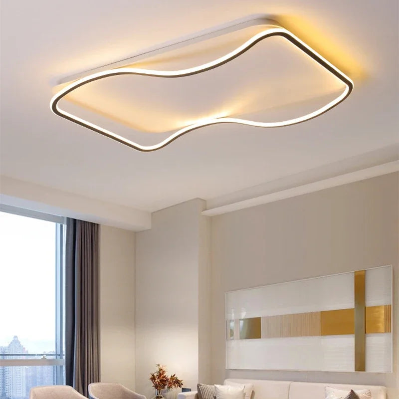 Axya LED Ceiling Lamp: Modern Lighting Fixture for Home Decor in Living Room, Bedroom, and More