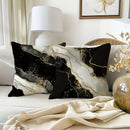 Luxurious Marble Print Pillowcase by Axyaa for Stylish Home Decor
