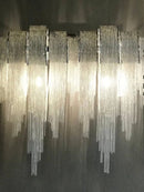 Axyaa Modern Luxury Tassel Wall Lamps for Bedroom Living Room Staircase Loft Sconce
