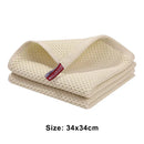 Axyaa Soft Cotton Towel Kitchen Dish Rags Honeycomb Face Wash Cleaning Cloth