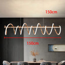 Axyaa LED Chandeliers Indoor Ceiling Lamp Modern Living Room Hanging Lights