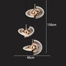 Axyaa Nordic Chandeliers Dining Room Hanging Lamps Ceiling Light Fixture