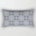 Axyaa Nordic Grey White Geometric Square Pillowcase for Home Decor