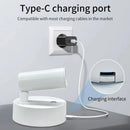 Axyaa Rechargeable Magnetic LED Wall Light, Touch Dimmable 3 Colors Bedside Lamp