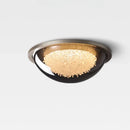 Axyaa Round Crystal LED Ceiling Lamp for Home Interior Decoration
