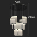 Axyaa Modern Chandeliers Pendant Light Lamps for Living and Dining Room
