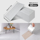 Axyaa Wood Grain Self-Adhesive Floor Strips: Peelable & Sticky for Living Room, Bedroom