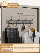 Axyaa Space Aluminum Wall Hook Hanger for Bathroom and Closet