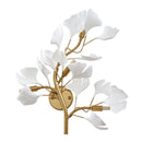 Axyaa Ginkgo Leaf Wall Lamp: Luxury Acrylic Nordic Light for Living Room, Bedroom, Hallway