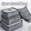 Axyaa Travel Storage Set: Large Capacity Packing Cubes for Suitcase Organization