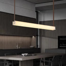 Axyaa Marble Pendant Chandelier for High-End Restaurant Bar Counter with Minimalist Design