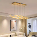 Axyaa Crystal Chandelier Pendant Light for Luxe Living & Dining Rooms