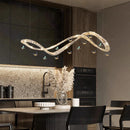Axyaa Modern LED Pendant Light Chandeliers for Living Room and Dining Room