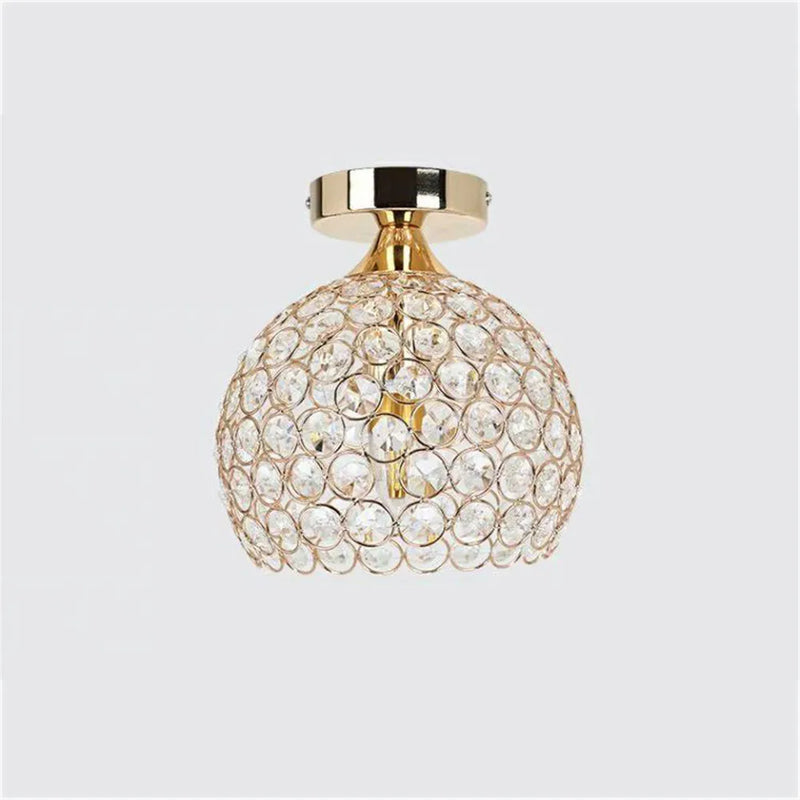 Axyaa Diamond Crystal Ceiling Light for Stylish Home Decor