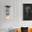 Axyaa Crystal Luxe LED Wall Lamp for Living Room Bedroom Study Dining Corridor