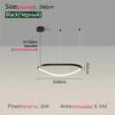 Axyaa Modern Designer Circular Pendant Light for Bedroom and Living Room