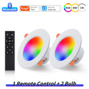 Axyaa Smart LED Downlight 10W 220V, Remote Control, Smart Life APP, Bedroom Living Room