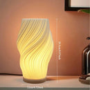 Axyaa French Cream 3D Desk Lamp - Bedroom Bedside & Study Atmosphere Lamp