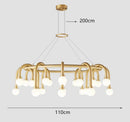 Axyaa Dining Room Chandelier | Indoor Ceiling Pendant Light Fixture | Salon Decor Lighting