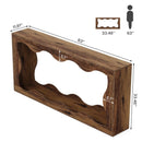 Axyaa Farmhouse Console Table with Storage, 63 Inches, Behind Sofa, Entryway Sofa Table