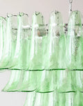 Axyaa Colored Glass Chandelier: New Murano Collection for Living Room, Bedroom, Dining Room