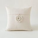 Axyaa Boho Tufted Linen Tassel Cushion Covers - Nordic Style Throw Pillow Cases