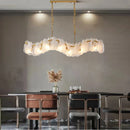 Axyaa French Style Minimalist Chandelier Full-Spectrum Lamp for Bedroom, Living Room, Dining Room