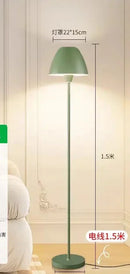 Axyaa LED Floor Lamp Living Room Bedroom Decor Light Luxury Cream Style