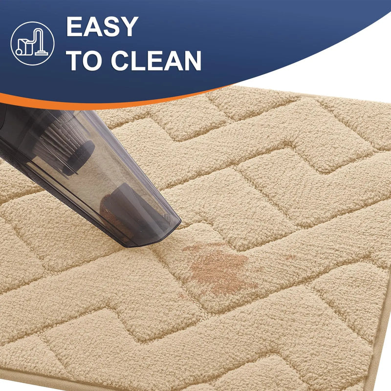 Axyaa Non-Slip Floor Protector Doormat 80X100 Dirt Resistant Soft Kitchen Rug