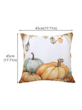 Axyaa Pumpkin Thanksgiving Throw Pillow Covers 45X45CM