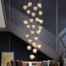 Axyaa Modern Living Room Chandeliers LED Ceiling Hanging Lights Indoor Lighting