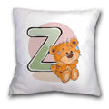 Axyaa Cartoon Bear Pillowcase - Decorative Cushion Cover for Sofa or Children's Room
