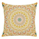 Axyaa Mandala Print Flax Pillowcase 45*45cm - National Wind Home Decor