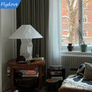 Axyaa Nordic Wabi Sabi Paper Table Lamp for Home and Office Decor