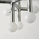Axyaa Stainless Steel LED Pendant Chandelier for Home & Office