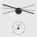 Axyaa 5W LED Wall Light: Remote Control, Dimmable, Magnetic Mount, No Drill Installation