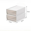 Axyaa Clear Drawer Office Storage Box Set for Organizing A4 Files & Office Supplies