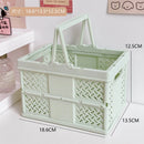 Axyaa Desktop Cartoon Storage Basket Organizer - Kawaii & Portable Solution