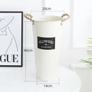 Axyaa Nordic Style Home Flower Shop Flower Bucket Decoration Iron Bucket Flower Arrangement