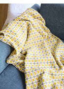 Axyaa Nordic Knitted Sofa Blanket: Cozy Home & Office Warmth