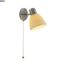 Axyaa LED Wall Lamp Up Down Rotate Modern Nordic White Ceramic Iron Body