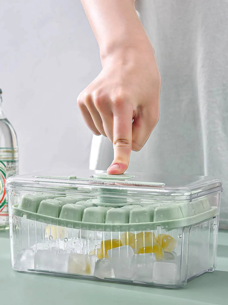 Axyaa Easy-Release High-Color Ice Box - Food-Grade Storage Mold