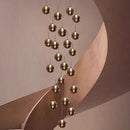 Axyaa Modern Dining Room Pendant Lights, Indoor LED Chandelier Ceiling Lamp