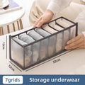 Axyaa Mesh Underwear Drawer Organizers for Closet Wardrobe Storage