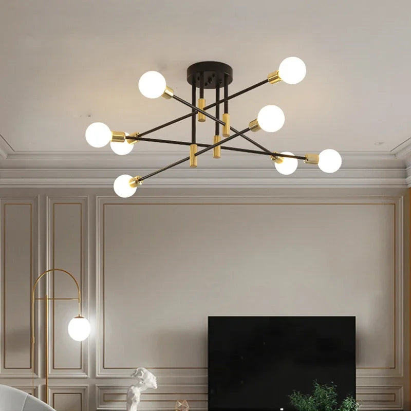 Axya Romantic LED Chandelier for Bedroom, Living Room, Dining Room