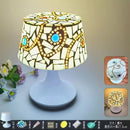 Axyaa Mosaic Table Light Material Package - Handmade Glass Night Lamp for DIY Lovers